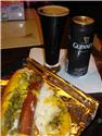 Guinness+Costco熱狗.