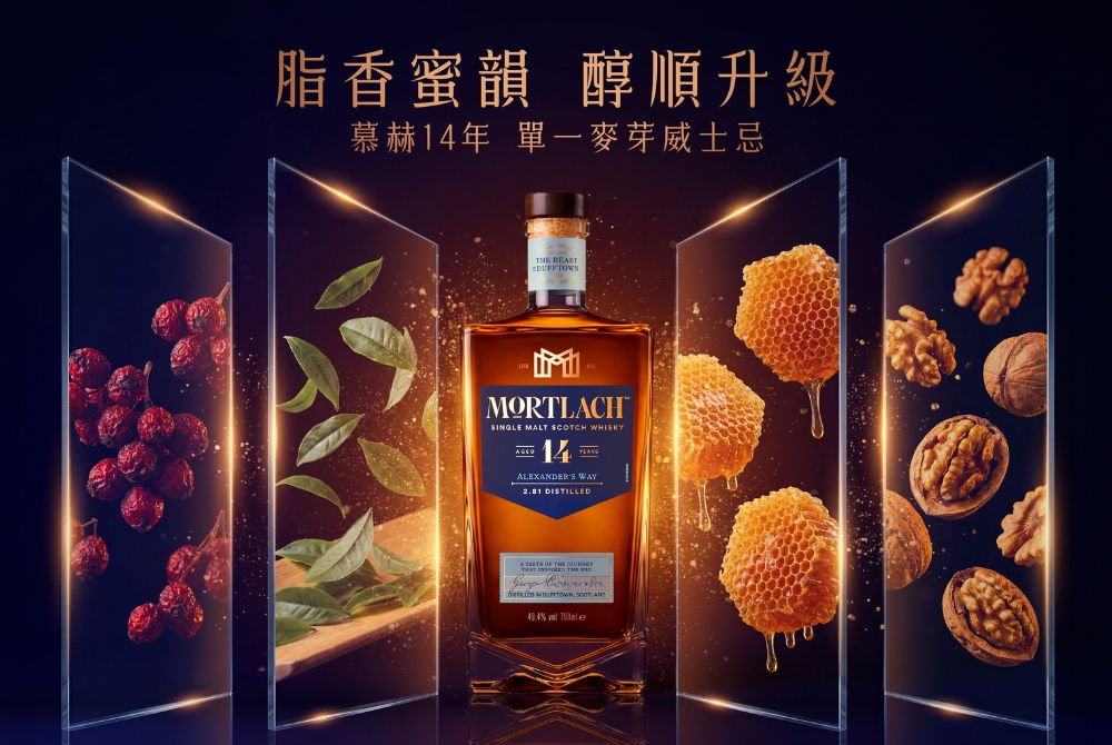 0812_慕赫14年單一麥芽威士忌 全新酒液升級登場  脂香蜜韻醇順再升級 煥新演繹慕赫標誌性肉脂風味1.jpg