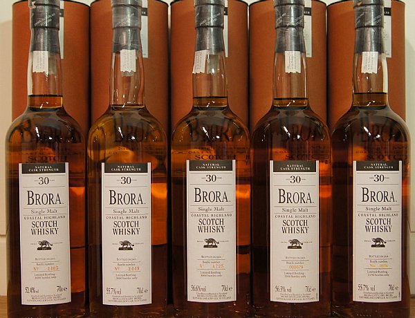 Brora 30年大集合www.P9.com.tw :::品酒網::: 各式威士忌推薦、葡萄酒