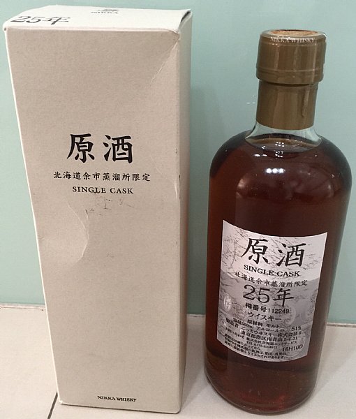 明跑余市25年原酒一支:::P9品酒網:::