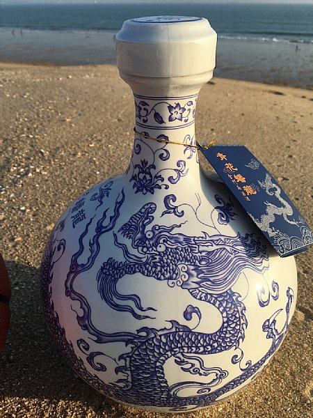 金酒福委會版(青花蟠龍)原汁呈現:::P9品酒網:::