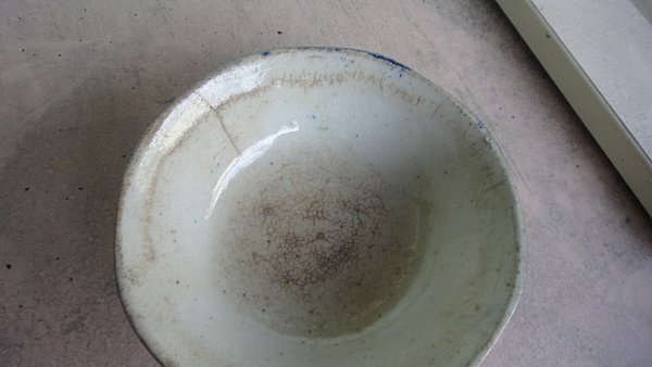 清乾隆款パステル黄釉八仙碗模古磁器家置品古玩骨董磁碗食器5-