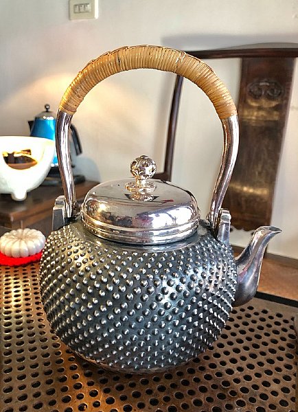 激安商品 名工 銀９００刻印有 茶道具 煎茶道具 湯沸 銀瓶 鉄砲口 銀製 