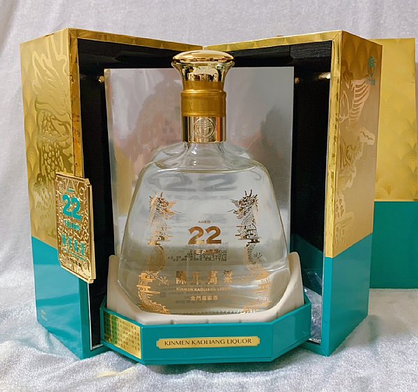金門高梁陳高禮盒22年15年:::P9品酒網:::