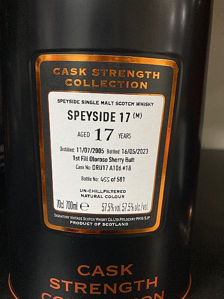 Signatory Vintage Speyside 17年(M) :::P9品酒網:::