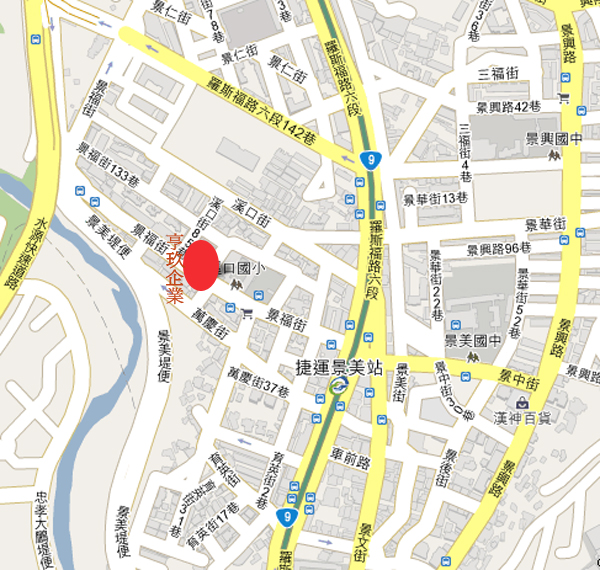 亨玖酒業 店家位置圖