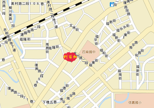利百加菸酒專賣店 店家位置圖