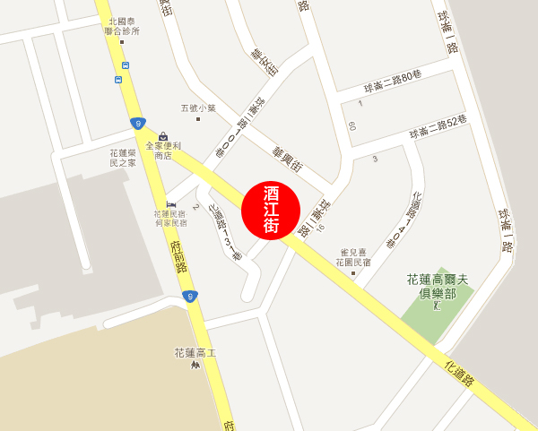 酒江街有限公司 店家位置圖