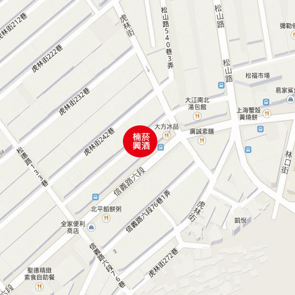 楠興菸酒商店 店家位置圖