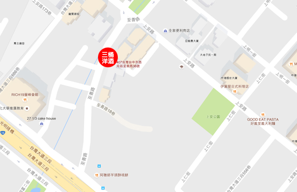 三桶洋酒有限公司 店家位置圖