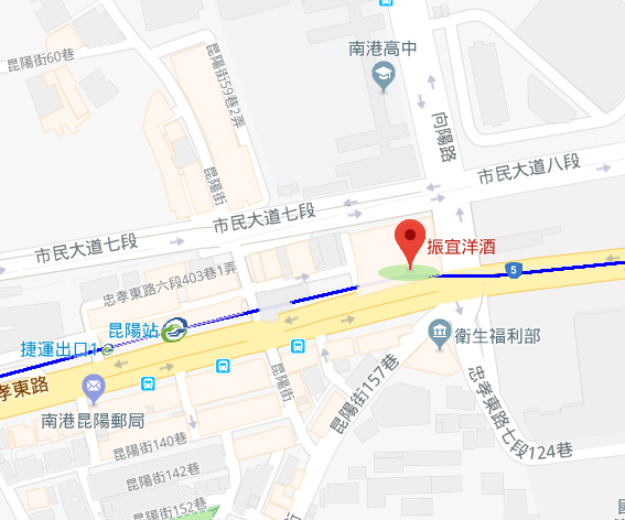 振宜貿易有限公司 店家位置圖